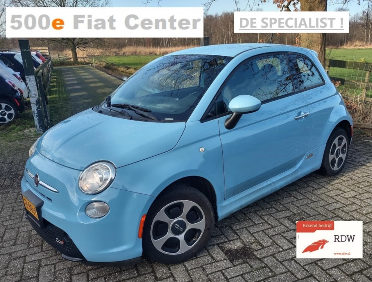 Fiat 500 - E- Classic - Compleet met alle Opties-Rijklaar - AutoWereld.nl