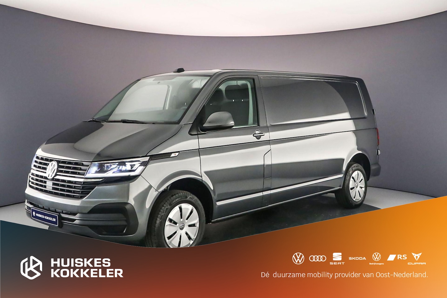 Volkswagen Transporter - Bestelwagen 2.0 TDI 150pk DSG L2H1 | LED Koplampen | Navigatie |  Cruise Control - AutoWereld.nl