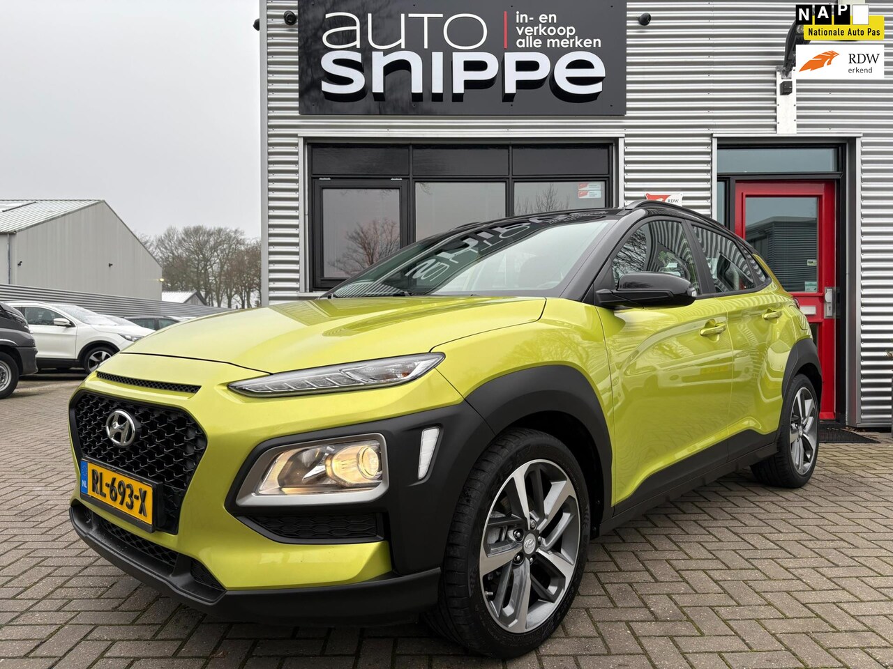 Hyundai Kona - 1.0T Comfort -CLIMA-CRUISECONTROL-APPLE CARPLAY/ANDROID AUTO-LICHTMETALEN VELGEN-2 TONE LA - AutoWereld.nl