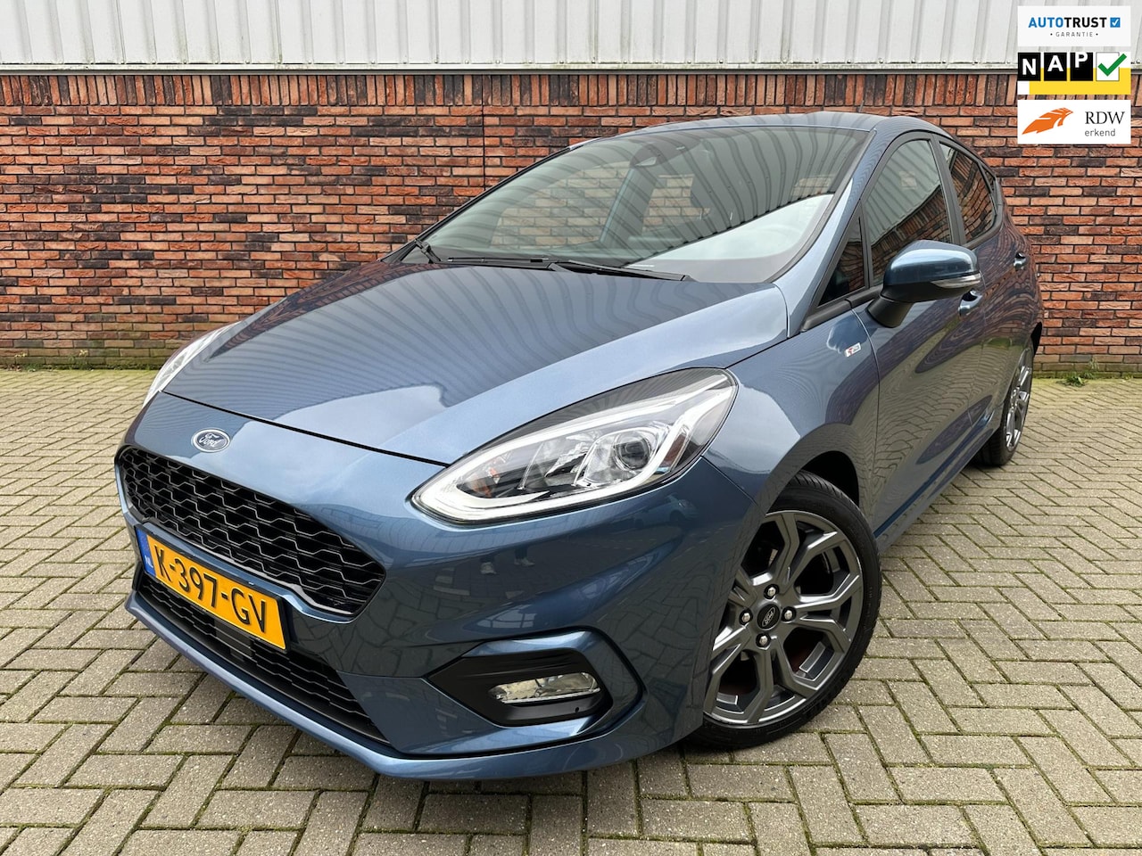 Ford Fiesta - 1.0 EcoBoost Hybrid ST-Line X 1.0 EcoBoost Hybrid ST-Line X - AutoWereld.nl