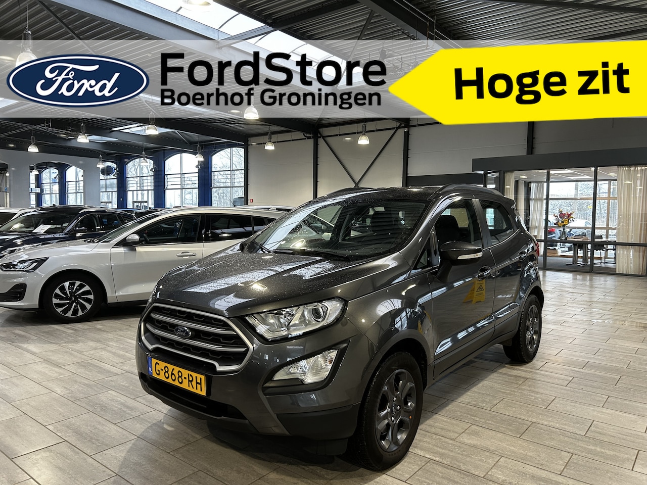 Ford EcoSport - EcoBoost 125 pk Trend Ultimate | Navi | 16" LMV | Apple Carplay | Parkeersens. | 100% deal - AutoWereld.nl