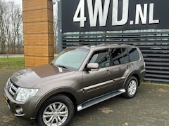 Mitsubishi Pajero - 3.2 DI-D AUT4WD EUR5 SWVAN LEDER/NAVI/CLIMA/CRUISE/ 3500 KG TREKHAAK € 15495 EXCL BTW Auto