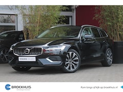 Volvo V60 - 2.0 T6 Recharge AWD Core Bright | Long Range | Adaptieve Cruise met Stuurhulp | Stuur- en