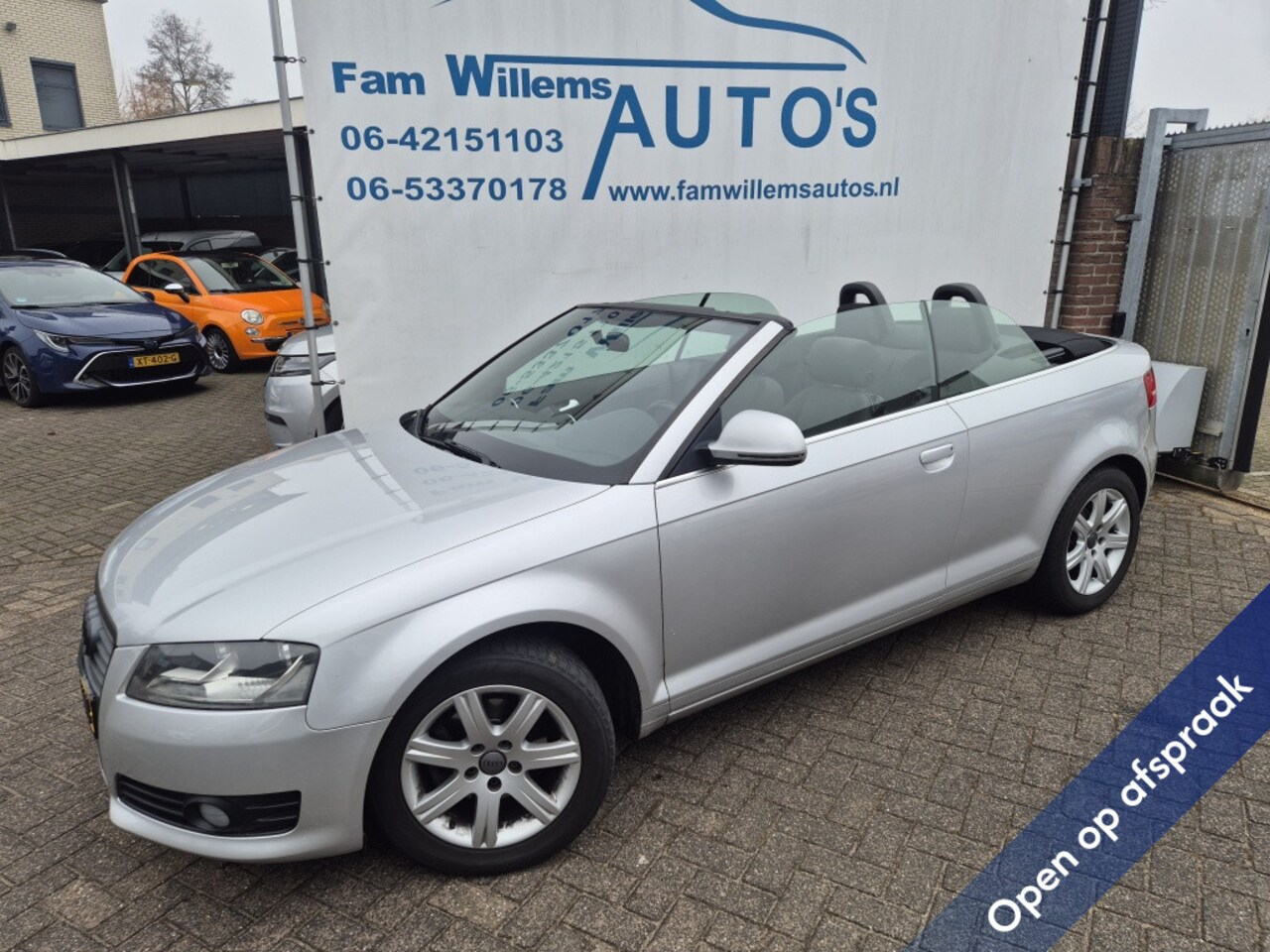 Audi A3 Cabriolet - 1.8 TFSI Airco Nap NL auto - AutoWereld.nl