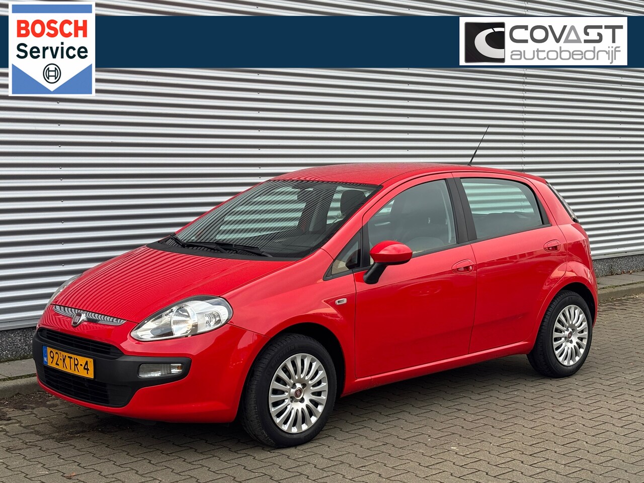 Fiat Punto Evo - 1.2 Dynamic 5-drs Airco|1e.Eig|69d.km! - AutoWereld.nl