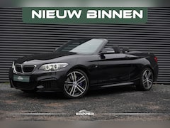 BMW 2-serie Cabrio - 218i High Executive M-Sport / Aut / NL Auto / HiFi / Leder / Carplay