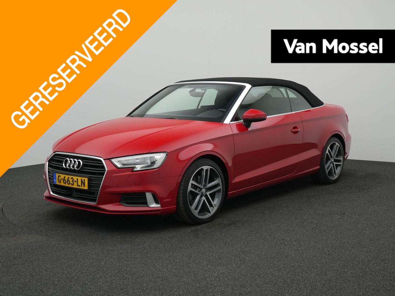 Audi A3 Cabriolet - 35 TFSI Sport S Line Edition 150PK AUTOMAAT | LED | Climate Control - AutoWereld.nl