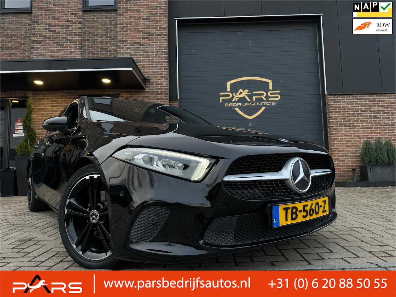 Mercedes-Benz A-klasse - 180 d Launch Edition Automaat Navi Camera Black - AutoWereld.nl