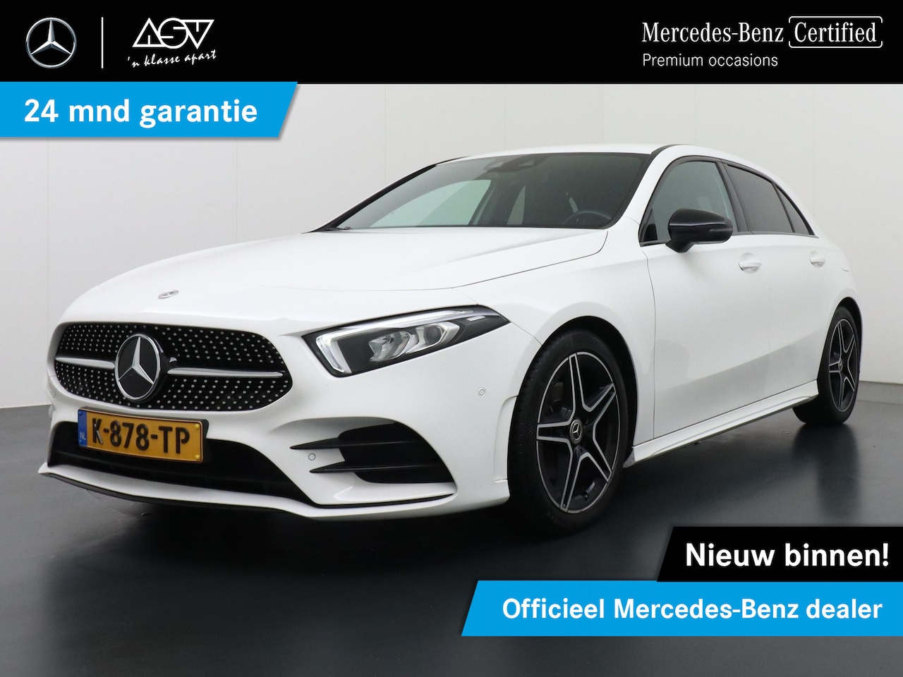 Mercedes-Benz A-klasse - 180 AMG Business Solution | Sfeerverlichting | Smartphone Integratie | DAB+ Radio | Augmen - AutoWereld.nl