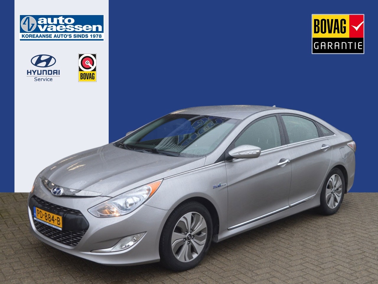 Hyundai Sonata - HYBRID 2.4 146KW Automaat Camera Leder 59.645 miles! - AutoWereld.nl