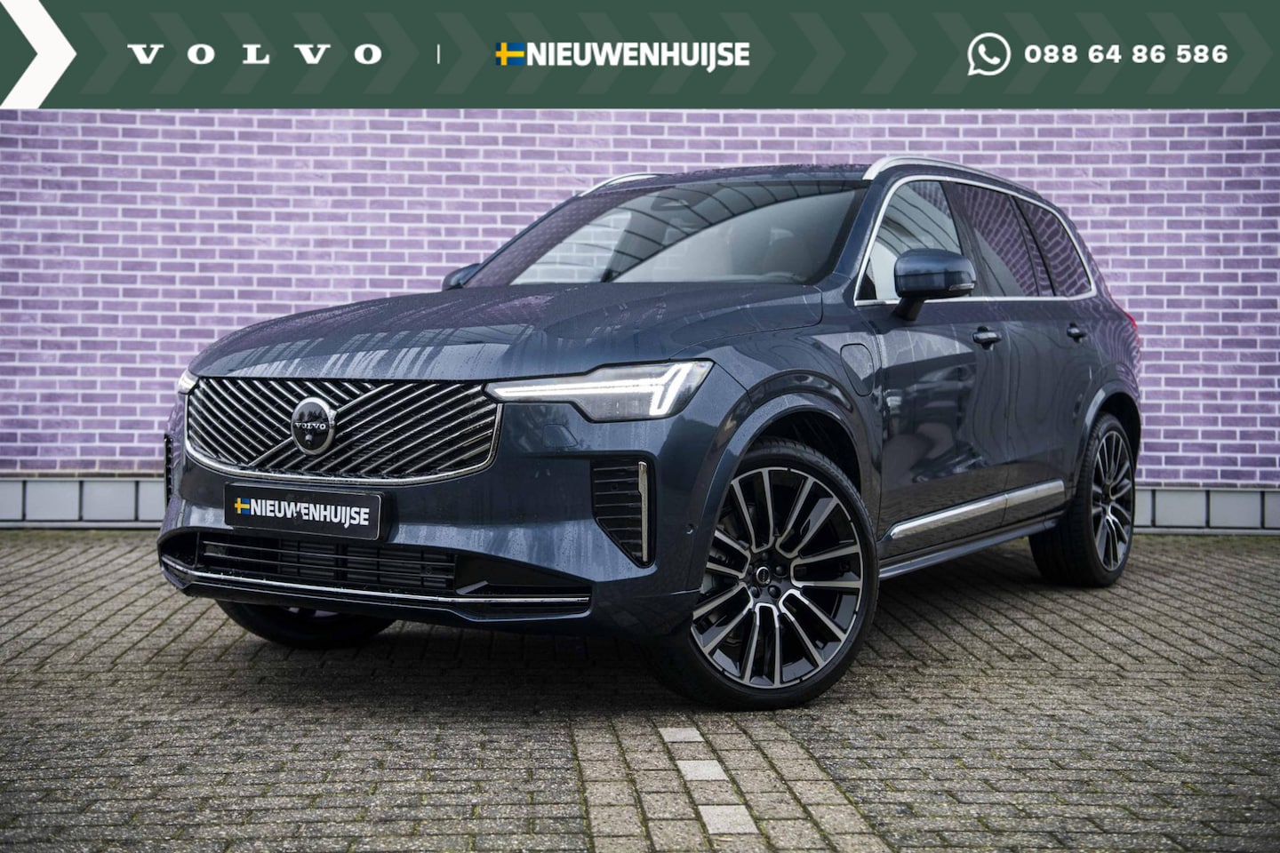 Volvo XC90 - - nieuw model - T8 Plug-in hybrid AWD Ultra Bright | Bowers & Wilkins audio | Luchtvering - AutoWereld.nl