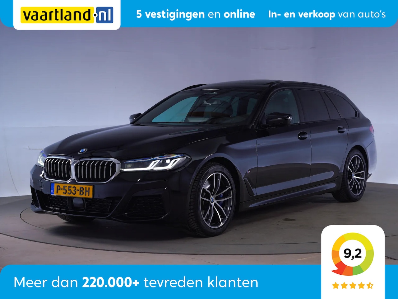 BMW 5-serie Touring - 530i xDrive M Sport High Executive Aut. [ Panorama Leder Head-up ] - AutoWereld.nl