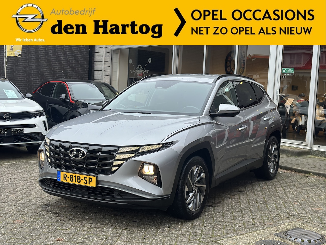 Hyundai Tucson - 1.6 T-GDI MHEV Comfort Automaat Navi/Camera/Pdc/Trekhaak - AutoWereld.nl