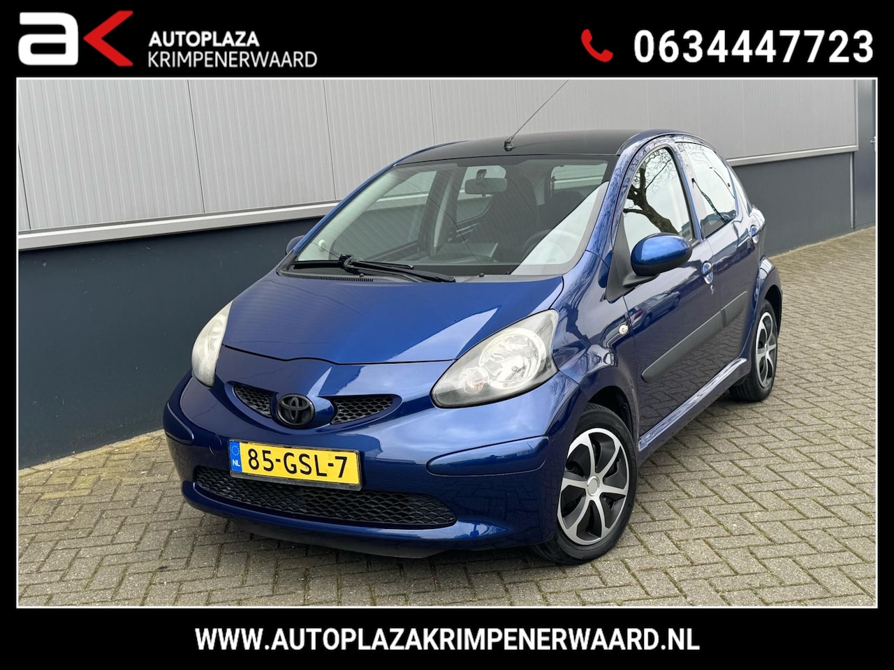 Toyota Aygo - 1.0-12V + Elektrische Ramen NAP Nieuwe Apk Android Nav - AutoWereld.nl