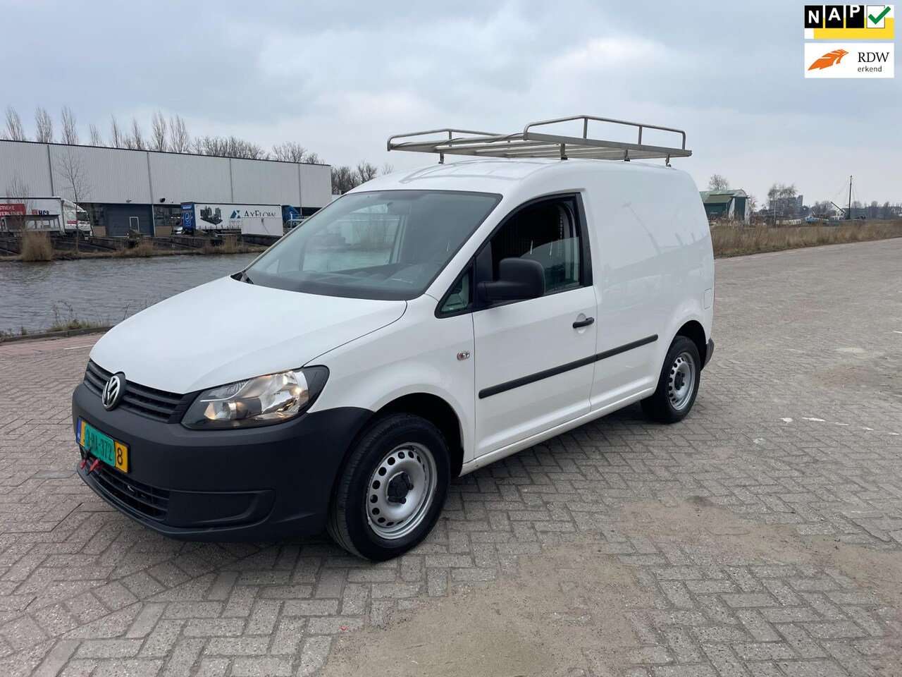 Volkswagen Caddy - 1.6 TDI Baseline!WEINIG KM:163000NAP!AIRCO!ELECKTRISH RAAM&SPIEGEL!EERSTE EIGENAAR!TREKHAA - AutoWereld.nl