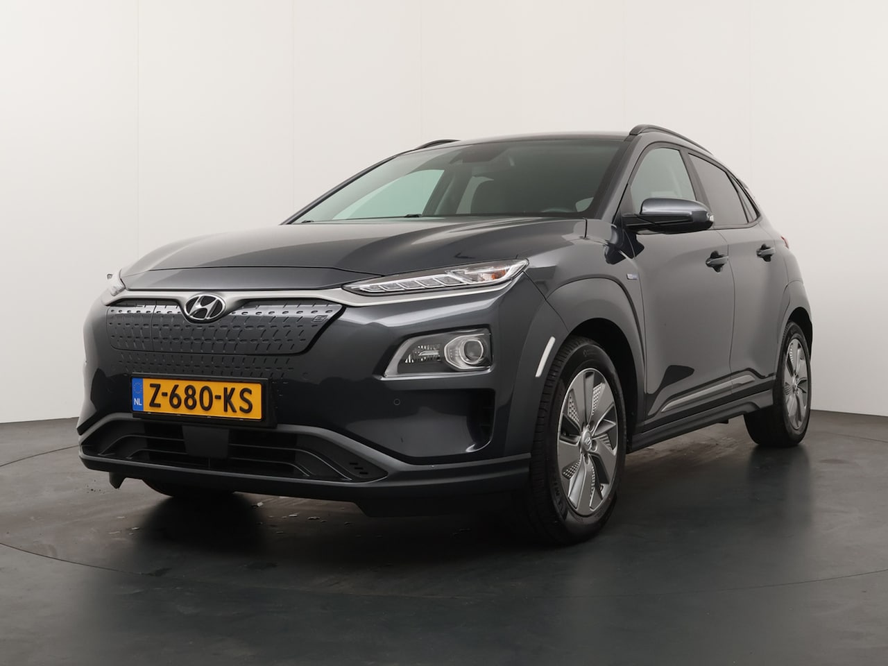 Hyundai Kona Electric - EV Premium Sky 64 kWh - Dodehoek waarsch. - Adaptive Cruise Control - Stoelverw. - Navigat - AutoWereld.nl