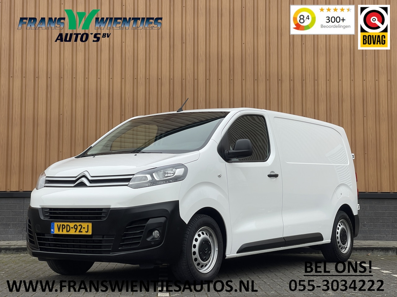 Citroën Jumpy - 2.0 BlueHDI 145 M Club | Marge | 3 zitplaatsen | Cruise Control | Origineel Nederlands | R - AutoWereld.nl