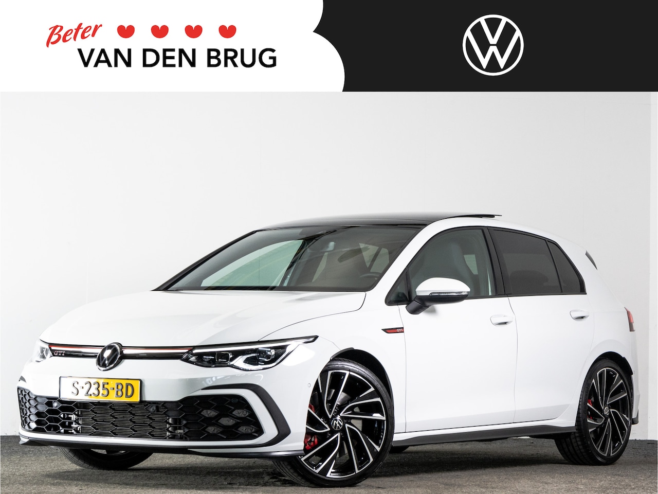 Volkswagen Golf Plus - GTI 2.0 TSI 245 PK | LED Plus | Harman/Kardon | DCC | Panoramadak | Trekhaak | Navigatie P - AutoWereld.nl