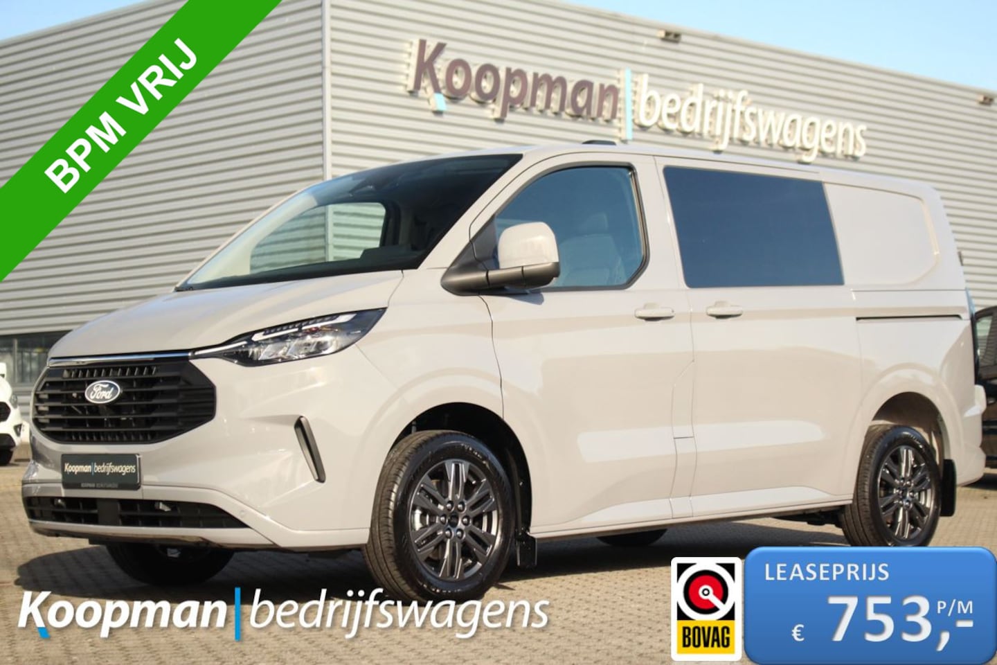 Ford Transit Custom - 300 2.0TDCI 136pk L1H1 Limited DC | Adapt. cruise | LED | Sync 4 13" | Keyless | Camera | - AutoWereld.nl