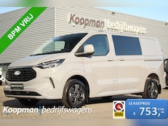 Ford Transit Custom - 300 2.0TDCI 136pk L1H1 Limited DC | Adapt. cruise | LED | Sync 4 13" | Keyless | Camera |