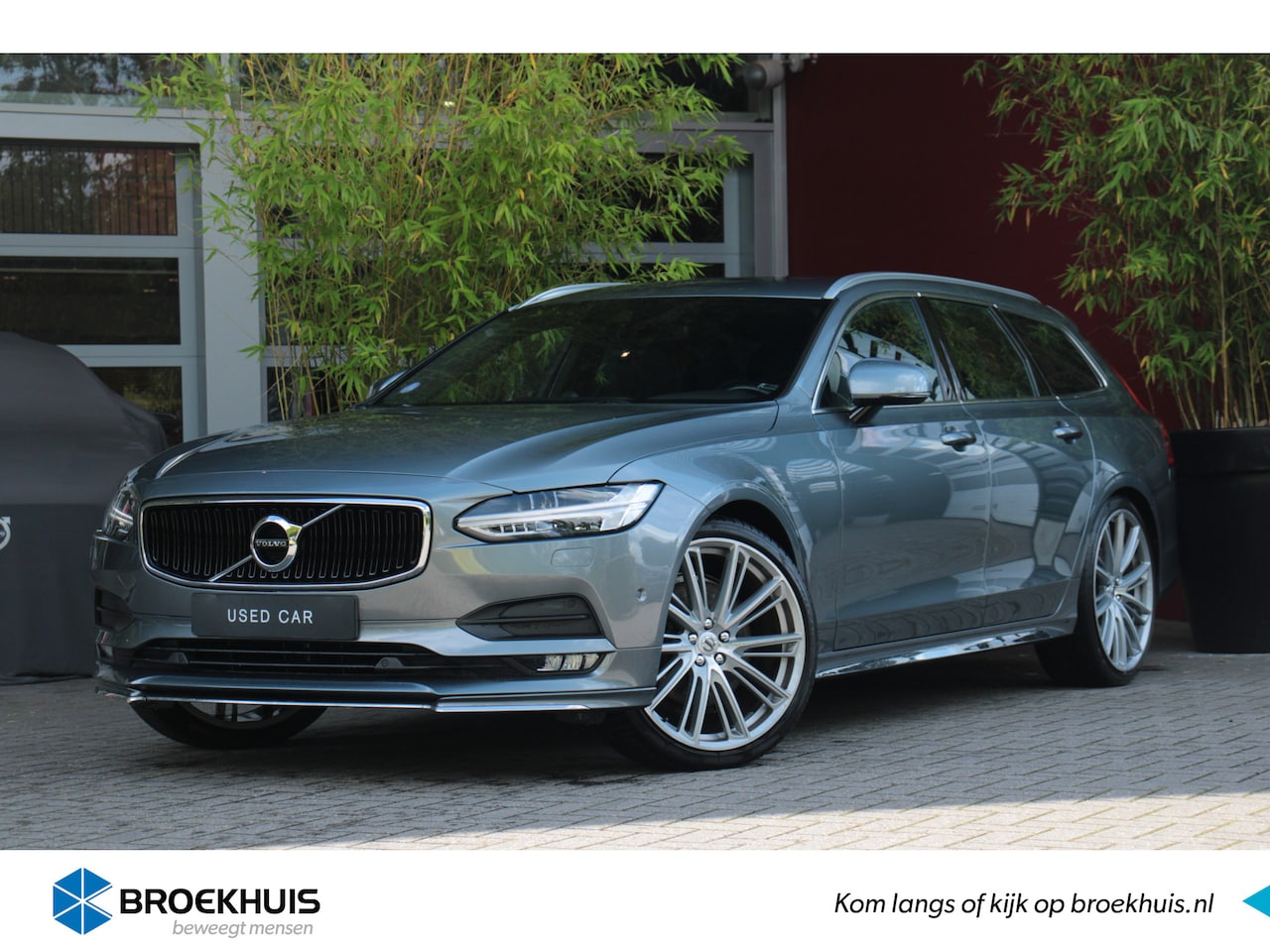 Volvo V90 - T5 254pk Geartronic Momentum | Trekhaak | Adaptieve Cruise met Stuurhulp | Bowers&Wilkins - AutoWereld.nl