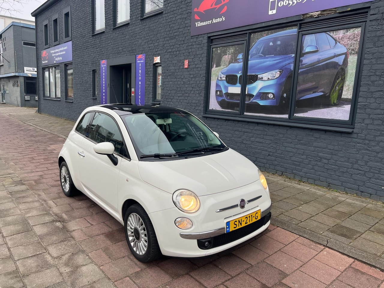 Fiat 500 - 1.2 Pop airco panodak riem vervangen - AutoWereld.nl