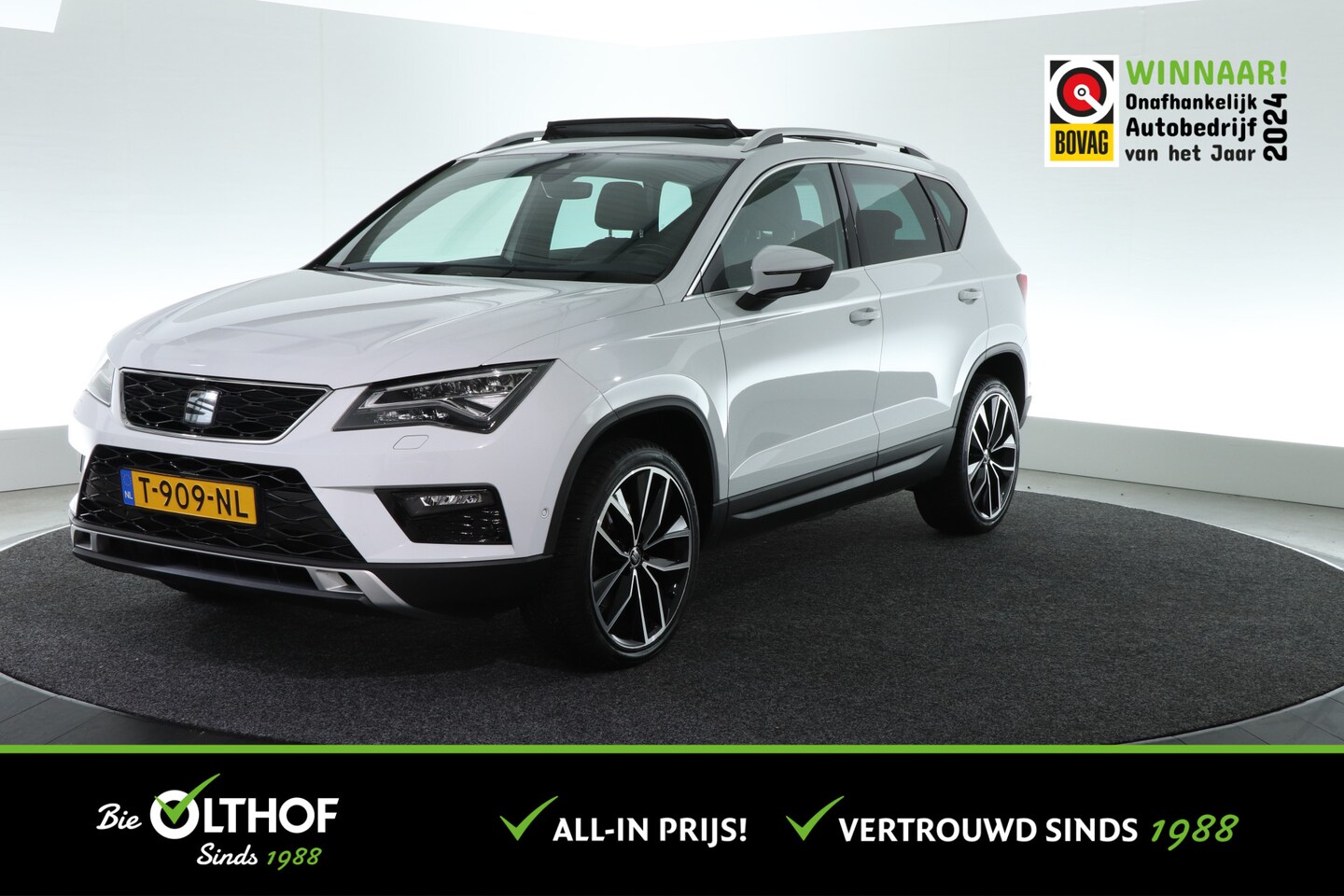 Seat Ateca - 1.5 TSI FR Business Intense | TREKHAAK | SCHUIF-KANTEL | CARPLAY | BEATS | - AutoWereld.nl