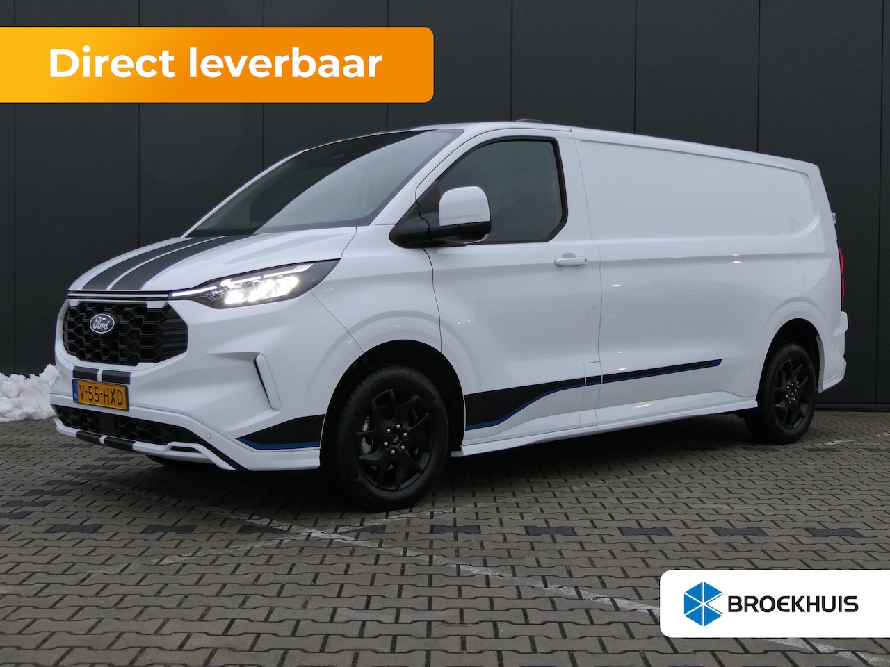 Ford Transit Custom - 300 2.0 TDCI L2H1 Sport |150pk | B&O | Wegklapbare Trekhaak | Stoel&Stuur Verwarming | - AutoWereld.nl