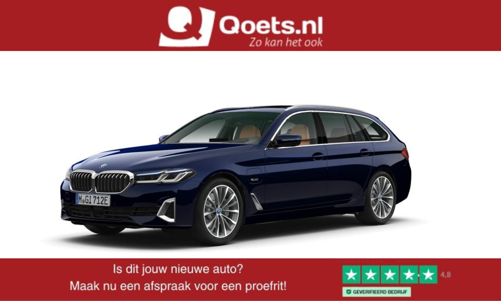 BMW 5-serie Touring - 530e High Executive Luxury Line - Trekhaak - Panoramadak - Comfort stoelen - Parking/Drivi - AutoWereld.nl