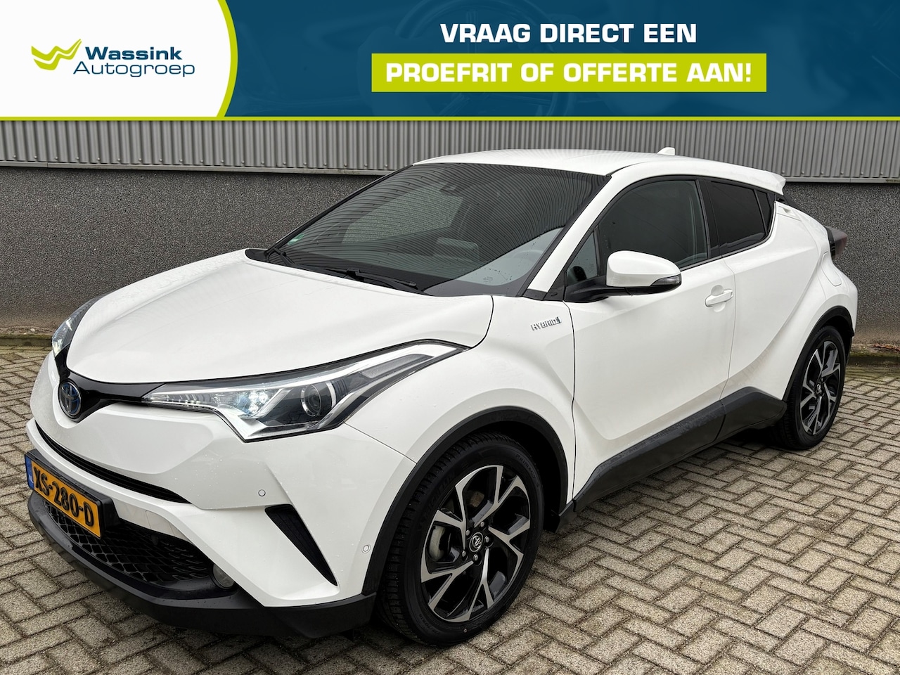 Toyota C-HR - 1.8 Hybrid 122pk CVT Style | AUTOMAAT | Navigatie | parkeerensoren voor en achter - AutoWereld.nl