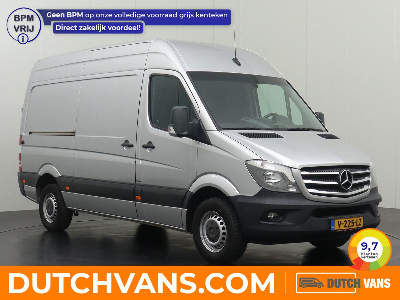 Mercedes-Benz Sprinter - 316CDI 7G-Tronic Automaat L2H2 | 3500Kg Trekhaak | Navigatie | Camera | Airco | Cruise - AutoWereld.nl