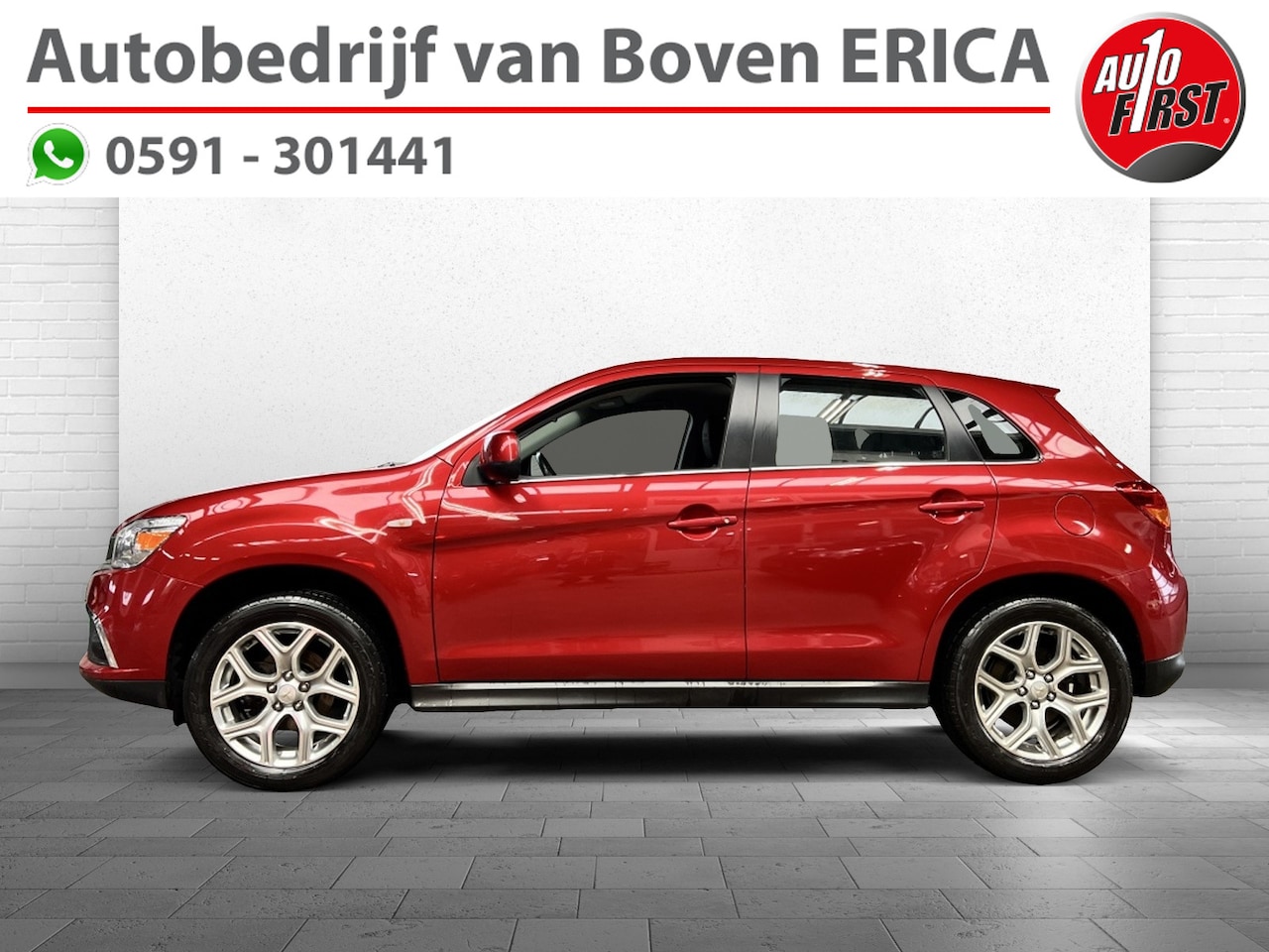 Mitsubishi ASX - 1.6 Cleartec Sendai Limited Leer Stoelverw. Cruise Trekhaak - AutoWereld.nl