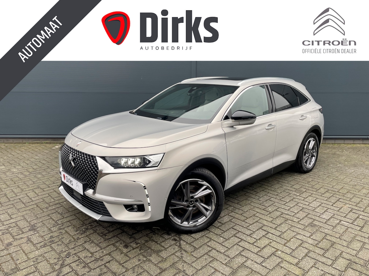 DS 7 Crossback - 300pk 4x4 Rivoli (Elektrisch Schuifdak - Leder incl verwarming/koeling/massage/geheugen - - AutoWereld.nl