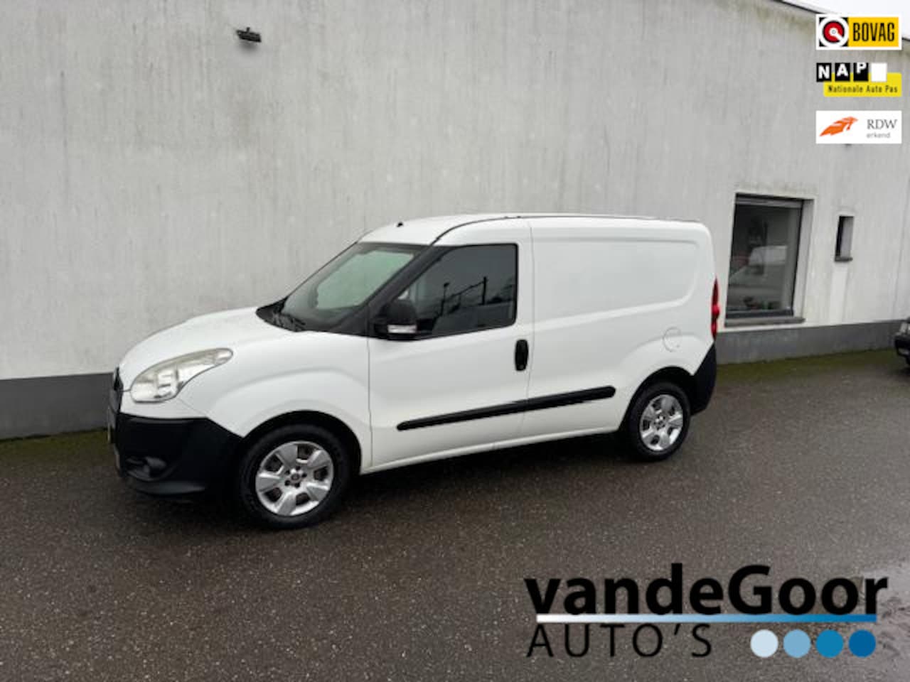 Fiat Doblò Cargo - 1.3 MultiJet, '13, 153000 km, airco en een nieuwe apk ! - AutoWereld.nl