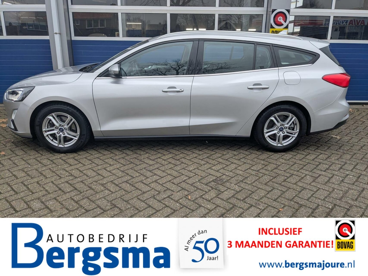 Ford Focus Wagon - 1.0 EcoBoost Business Trekhaak 1e eig - AutoWereld.nl