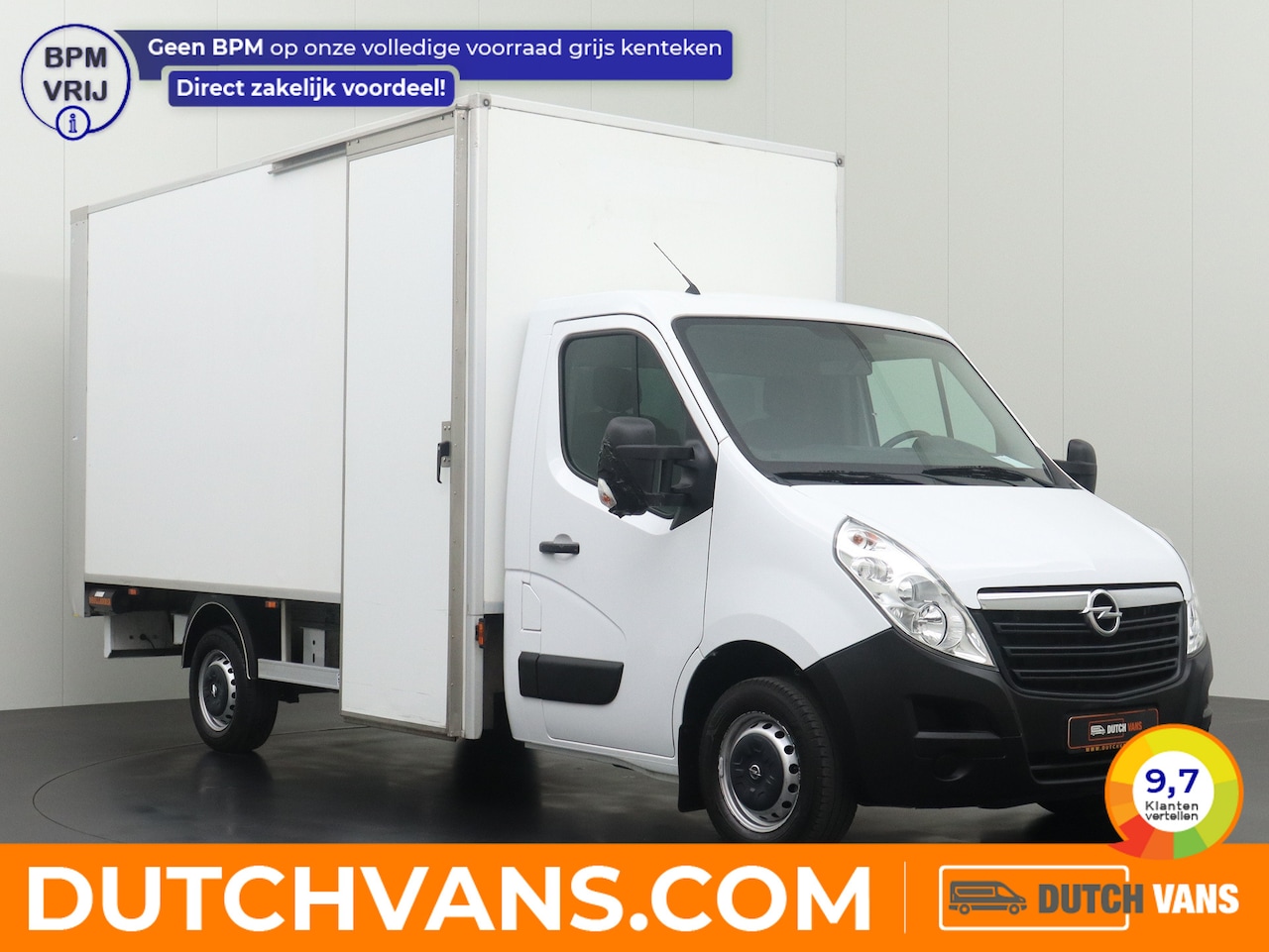 Opel Movano - 2.3CDTI 130PK Bakwagen+Laadklep | Navigatie | Airco | 1000 Kg Laadvermogen - AutoWereld.nl