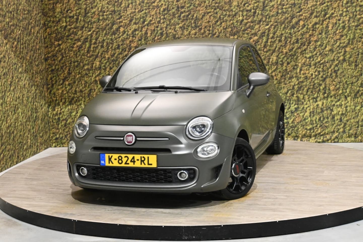 Fiat 500 - 1.2 Sport | PDC | Navi | Unieke kleur *Matgroen - AutoWereld.nl