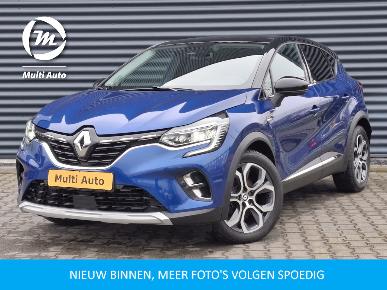 Renault Captur - 1.6 E-Tech Plug-in Hybrid 160 Intens Dealer O.H. PHEV | Panodak | Sportstoelen Verwarmd | - AutoWereld.nl