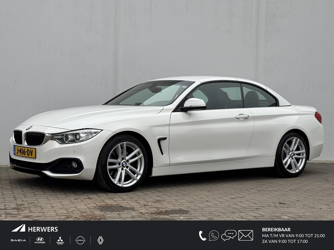 BMW 4-serie Cabrio - 430i Centennial High Executive / Stoelverwarming / Parkeersensoren voor en achter / Naviga - AutoWereld.nl