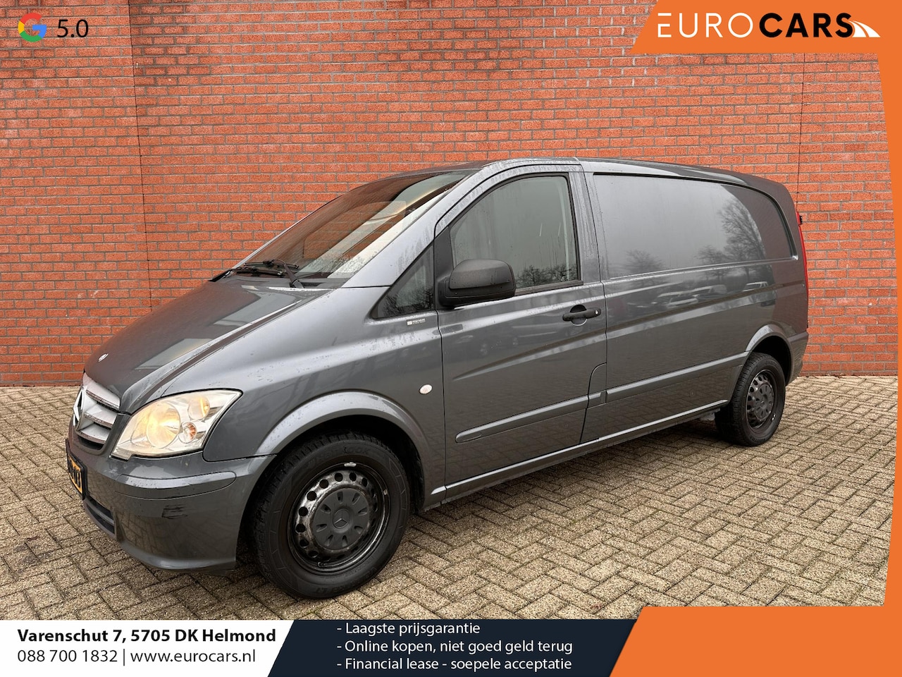 Mercedes-Benz Vito - 113 CDI 320 Functional 130 pk Airco Trekhaak APK 5/2025 3 Zits Leder - AutoWereld.nl