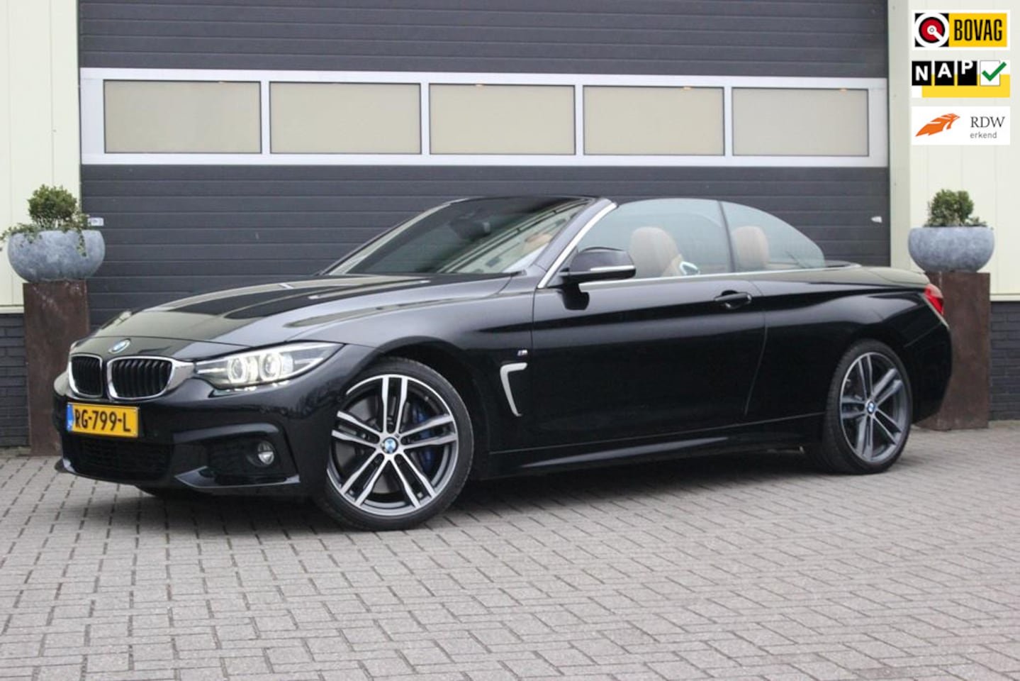 BMW 4-serie Cabrio - 440i High Executive M Sport | Nekverwarming | - AutoWereld.nl