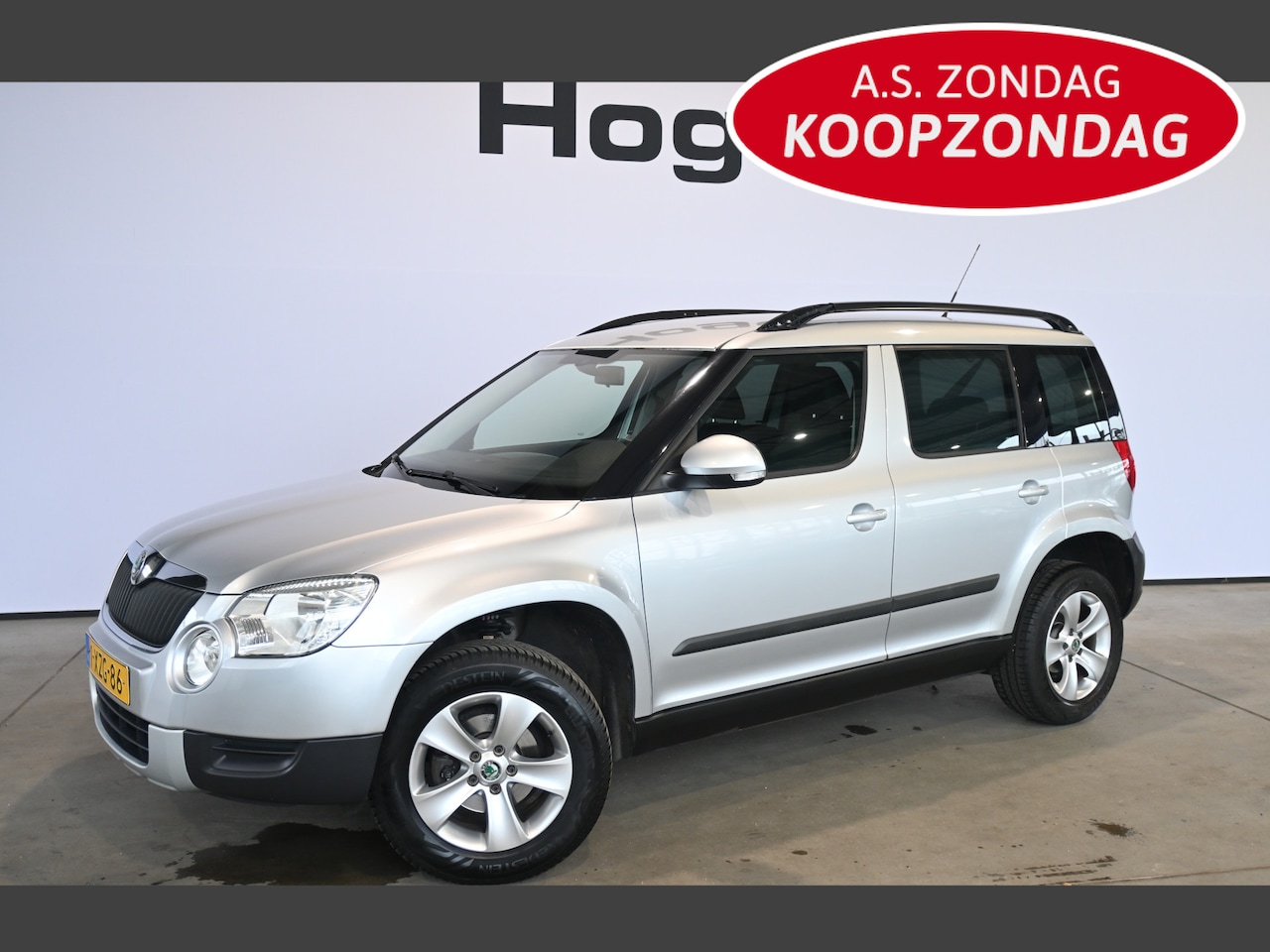 Skoda Yeti - 1.2 TSI Active Clima Cruise Control Trekhaak Rijklaarprijs Inruil Mogelijk! - AutoWereld.nl