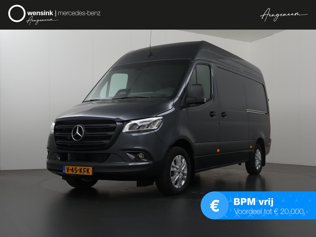 Mercedes-Benz Sprinter - 319 CDI L2 H2 Select | Aut. | Dubbele Schuifdeur | Keyless Go | Parkeercamera | Bluetooth - AutoWereld.nl