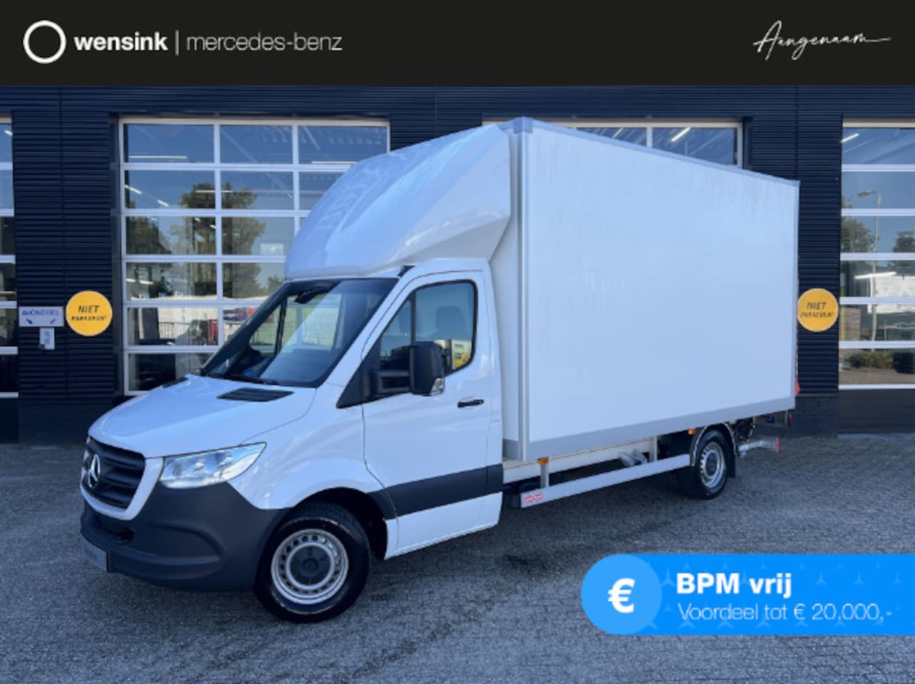 Mercedes-Benz Sprinter - 317 CDI Chassis L3 RWD PRO SMARTBOX MEUBELBAK MET LAADKLEP - AutoWereld.nl