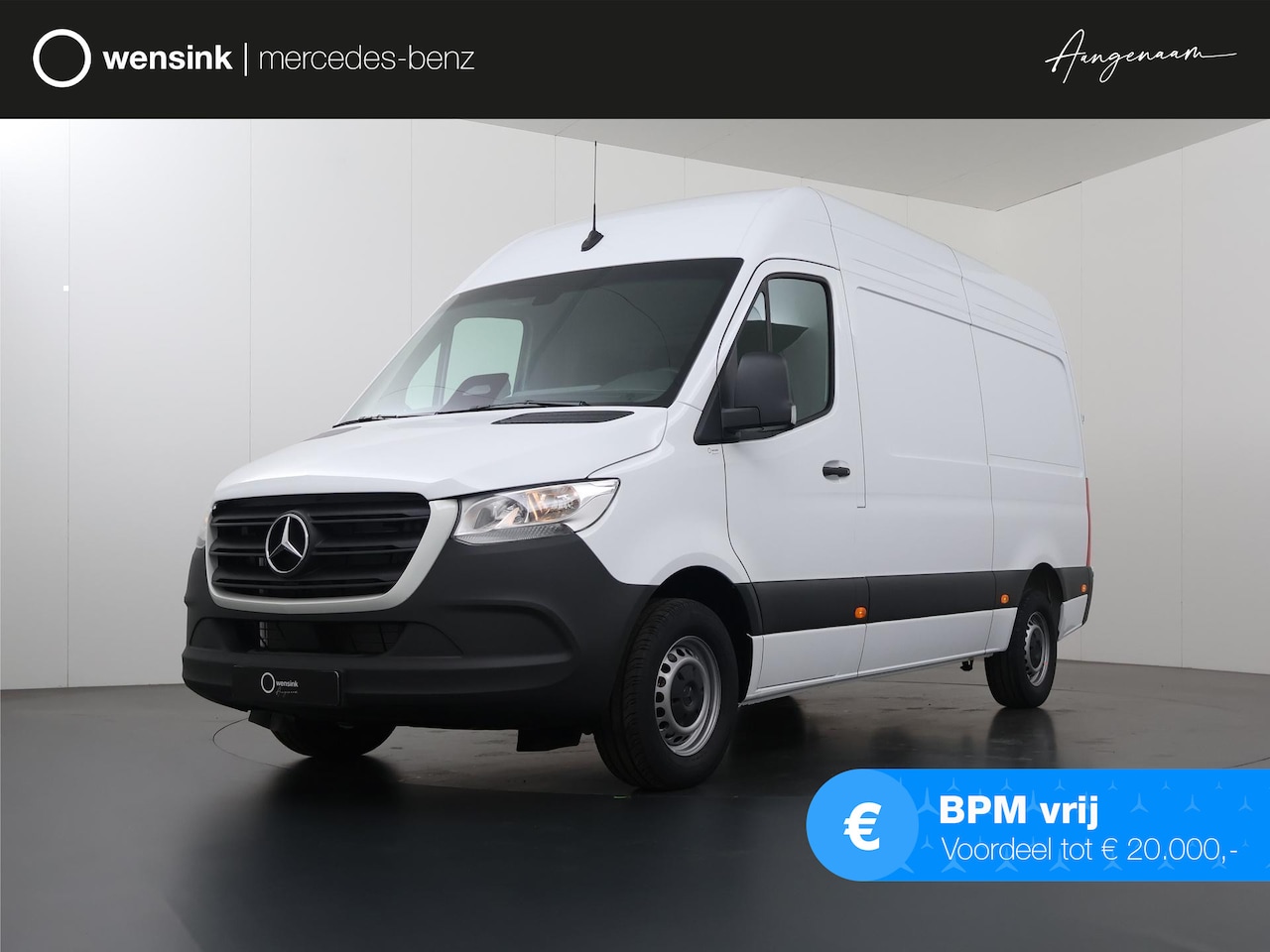 Mercedes-Benz Sprinter - 317 L2H2 RWD PRO | BPM VRIJ | 3500kg TREKGEWICHT | 3-ZITS | CAMERA | AUTOMAAT - AutoWereld.nl