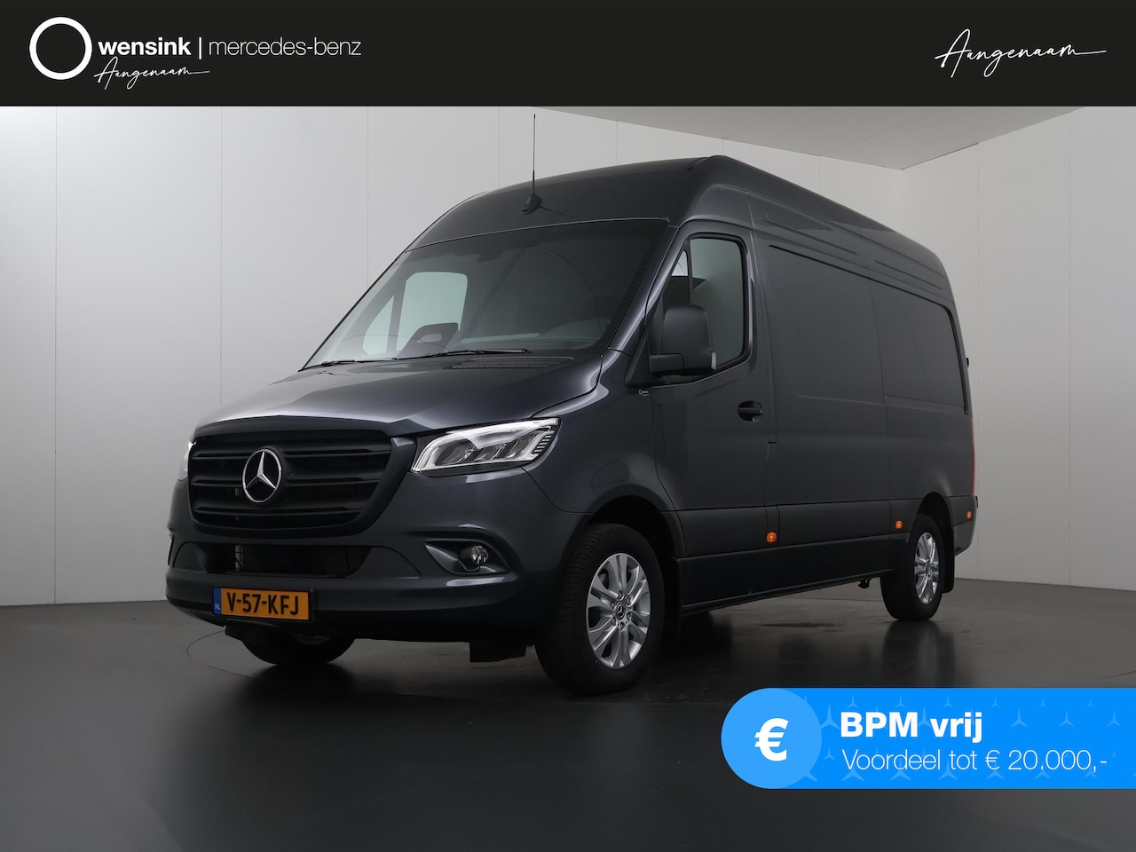 Mercedes-Benz Sprinter - 319 CDI | L2 H2 | Select | Aut. | 3500 KG AHW | Navigatie | Airco | Stoelverwarming | | Ac - AutoWereld.nl