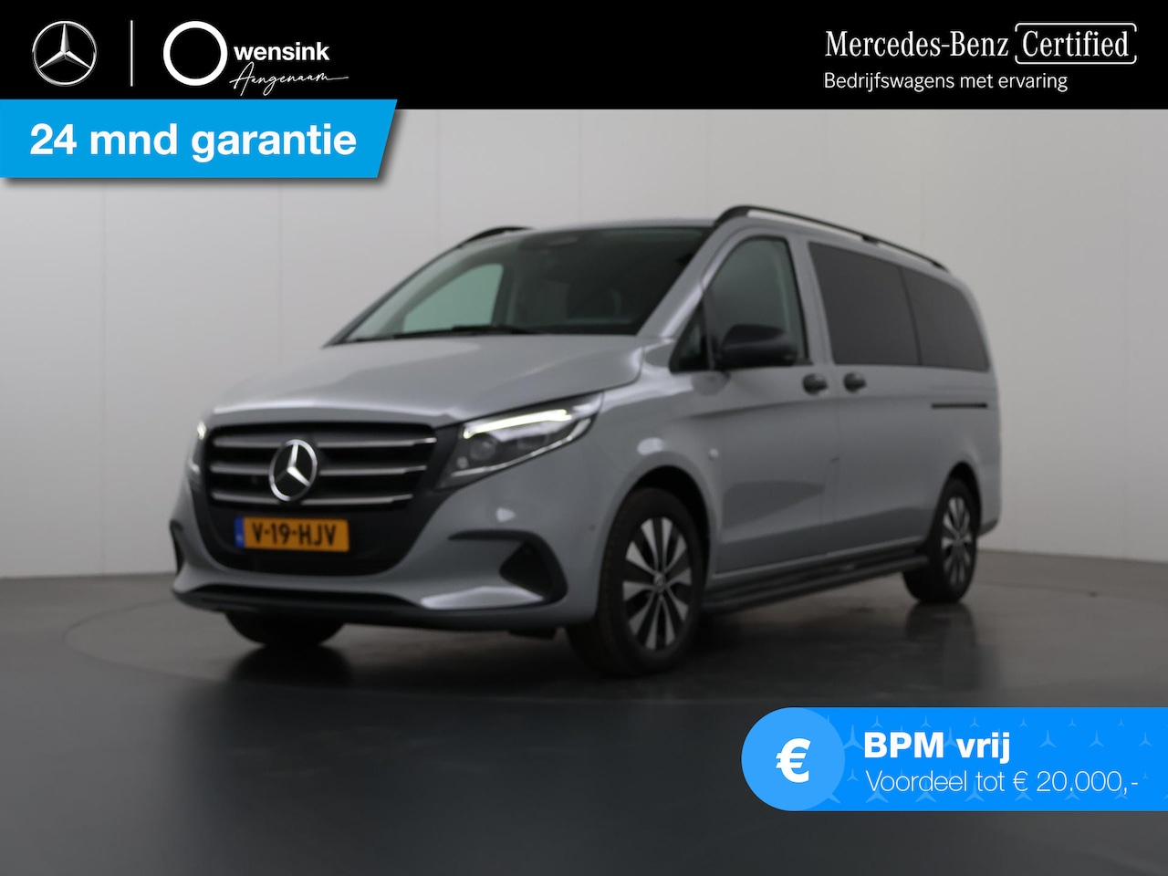 Mercedes-Benz Vito - 114 CDI | Aut. | Lang L2 | Select | Dubbele Cabine Schuifdeur L+R | Parkeercamera | Naviga - AutoWereld.nl