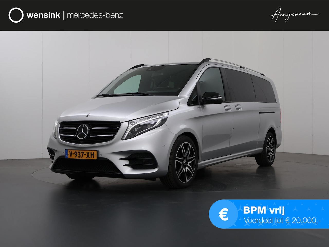 Mercedes-Benz V-klasse - 250d 4-MATIC | XL L3 | AMG | Dubbele Cabine | Parkeercamera | Lederen bekleding | Certifie - AutoWereld.nl