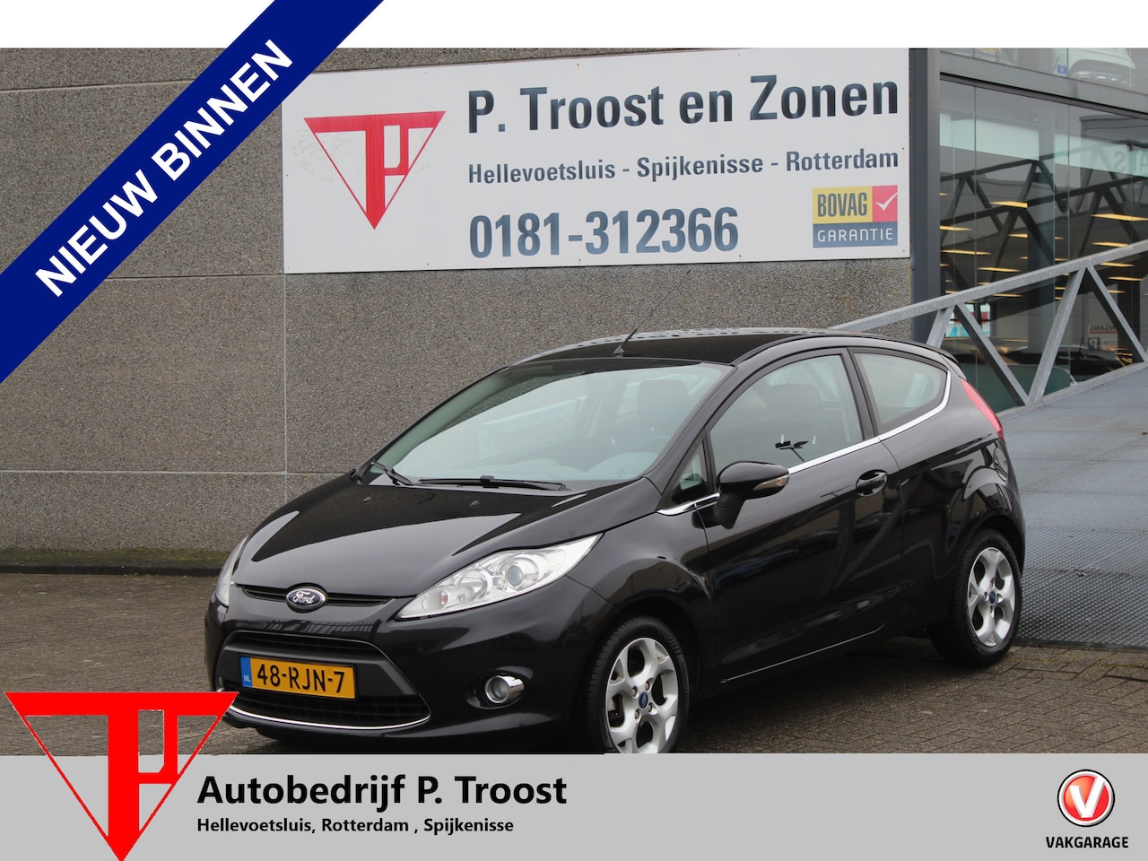 Ford Fiesta - 1.25 Titanium Airco/DAB+/CD speler/Elektrische ramen/Elektrisch verstelbare spiegels/Multi - AutoWereld.nl