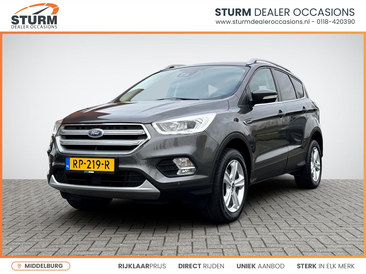 Ford Kuga - 1.5 EcoBoost Titanium 1800kg Trekgewicht | Trekhaak | Navigatie | Camera | Voorruit Verwar - AutoWereld.nl